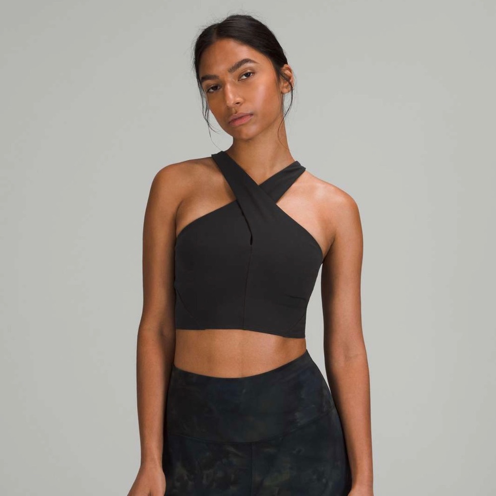 Lululemon Nulu Wrap Front Long Line Bra